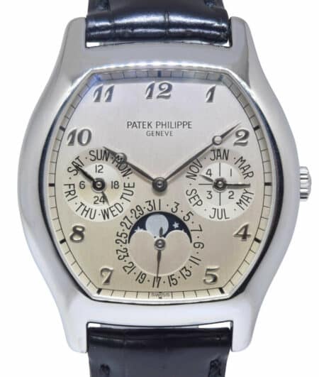 Patek Philippe Perpetual Calendar Complications Platinum Mens Watch B/P 5040P