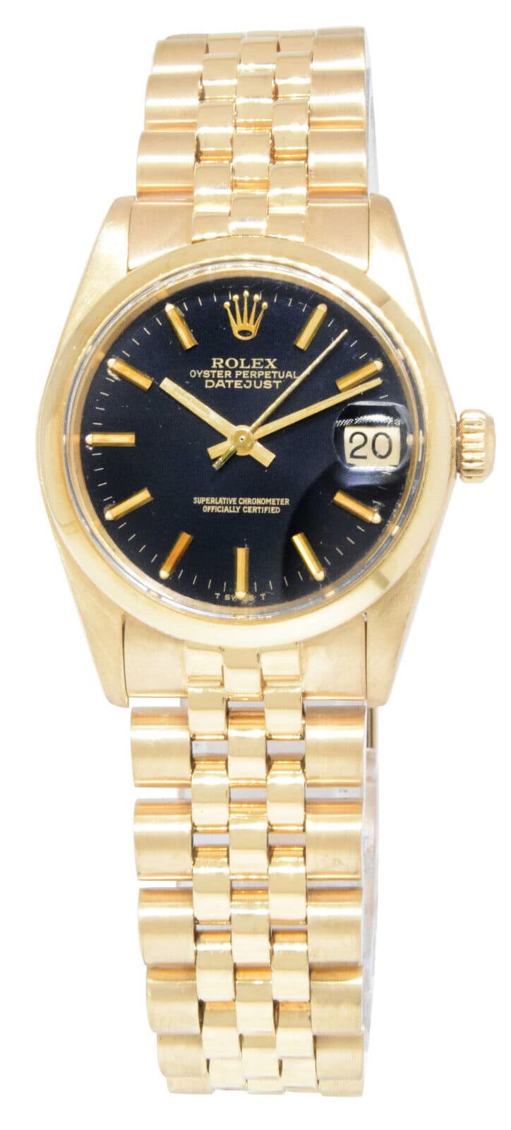 Vintage Rolex Datejust Two Tone Watch in Jubilee Bracelet | Ref. 1601 –  ASSAY