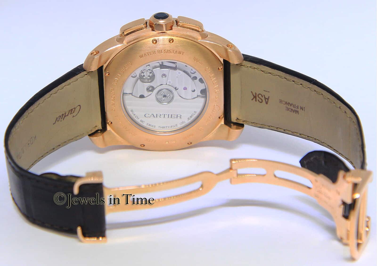 c2015 Cartier Tank MC 18k Rose Gold - Birth Year Watches
