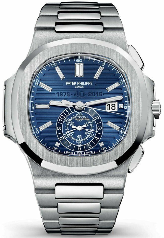 Patek Philippe Nautilus Iced Out Diamond Watch for Men 35ct 18k