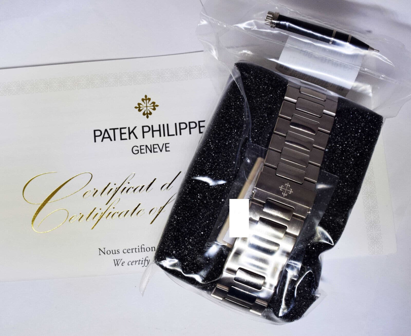 Patek Philippe Nautilus Iced Out Diamond Watch for Men 35ct 18k