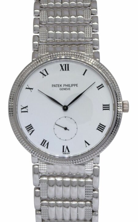 Patek Philippe Calatrava 3919 18k White Gold 33mm Manual Watch 3919/8G