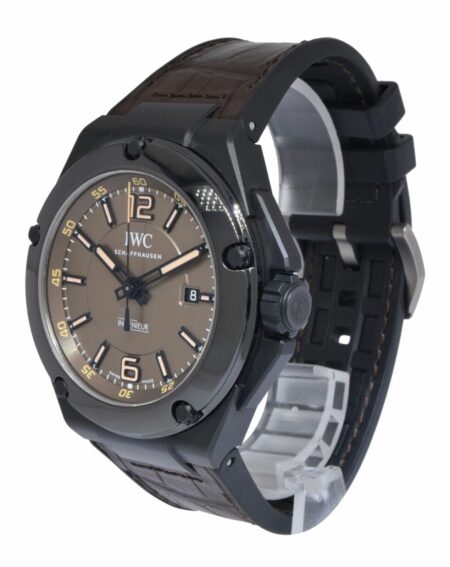 IWC Ingenieur AMG Black Series 3225 Ceramic Brown Dial Mens 46mm Watch IW322504