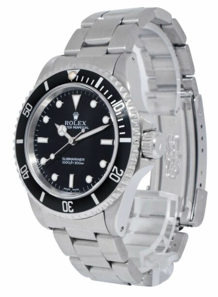 Rolex Submariner No Date Steel Black Dial Oyster Mens 40mm Watch Z 14060M