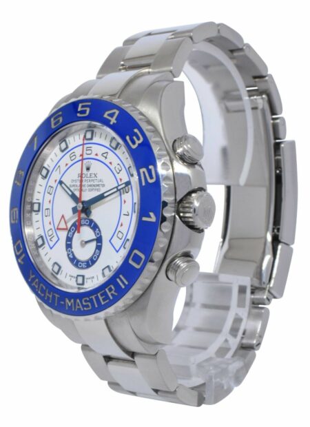 Rolex Yacht-Master II Steel Blue Ceramic Bezel Mens Watch B/P '16 116680