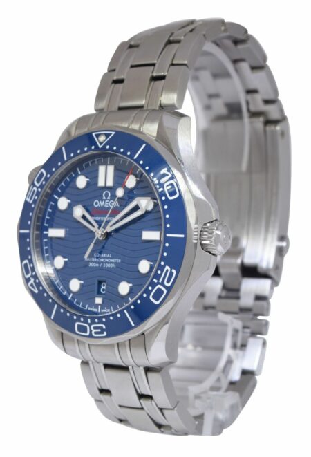 Omega Seamaster Diver 300M Steel Blue Dial 42mm Watch B/P 210.30.42.20.03.001