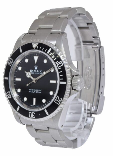 Rolex Submariner No Date Steel Black Dial Oyster Mens 40mm Watch Z 14060